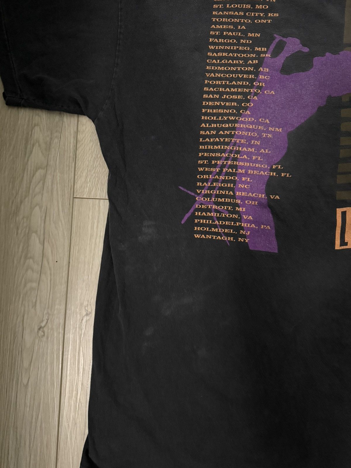 Band Tees × Vintage Vintage / Y2K 1995 Rod Stuart Live Tour Shirt Size US XL / EU 56 / 4 - 5 Thumbnail