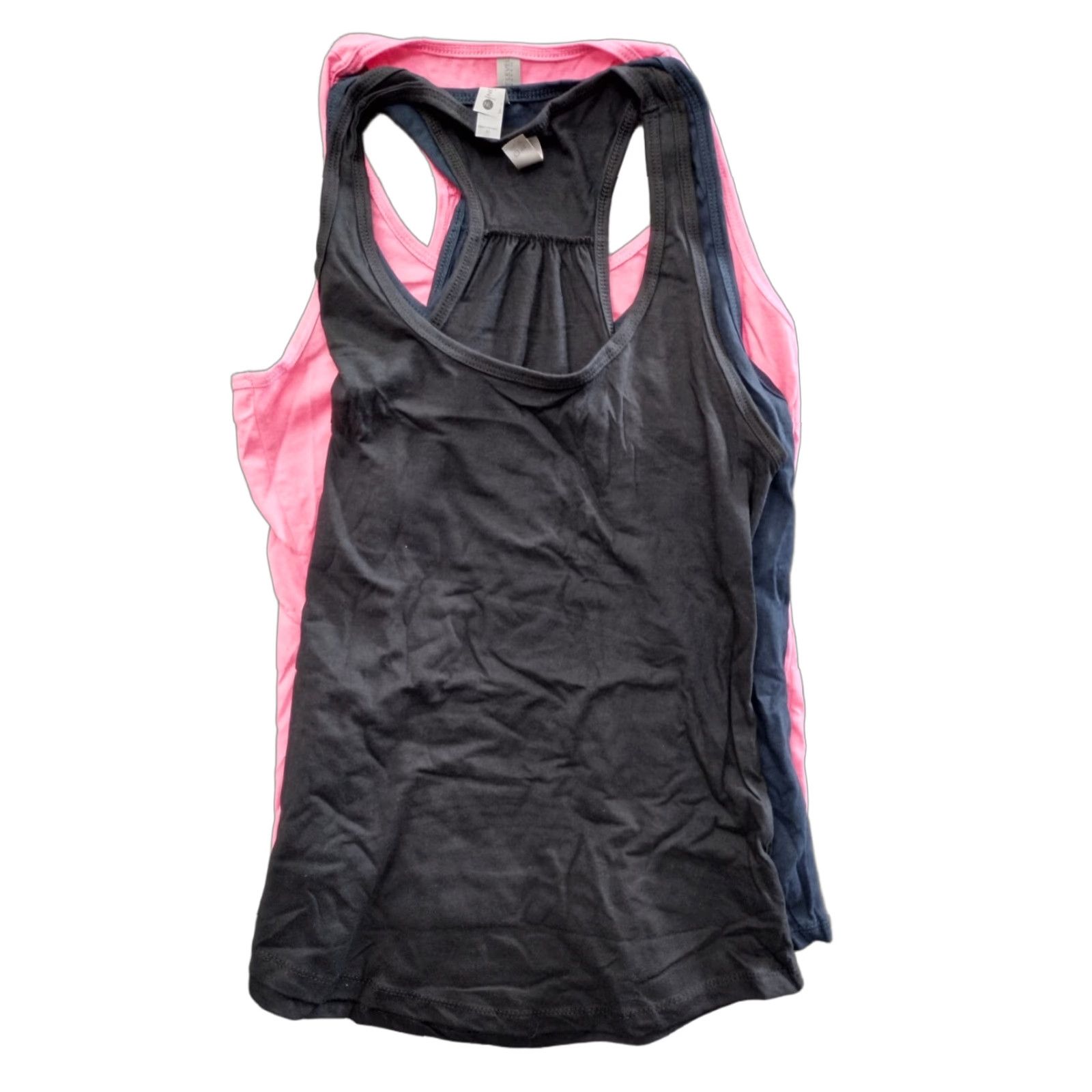 Next Level Next Level Women's Tank Top Multicolor 3-Pack Racerback Sleeveless Casual Size M Size M / US 6-8 / IT 42-44 - 1 Thumbnail
