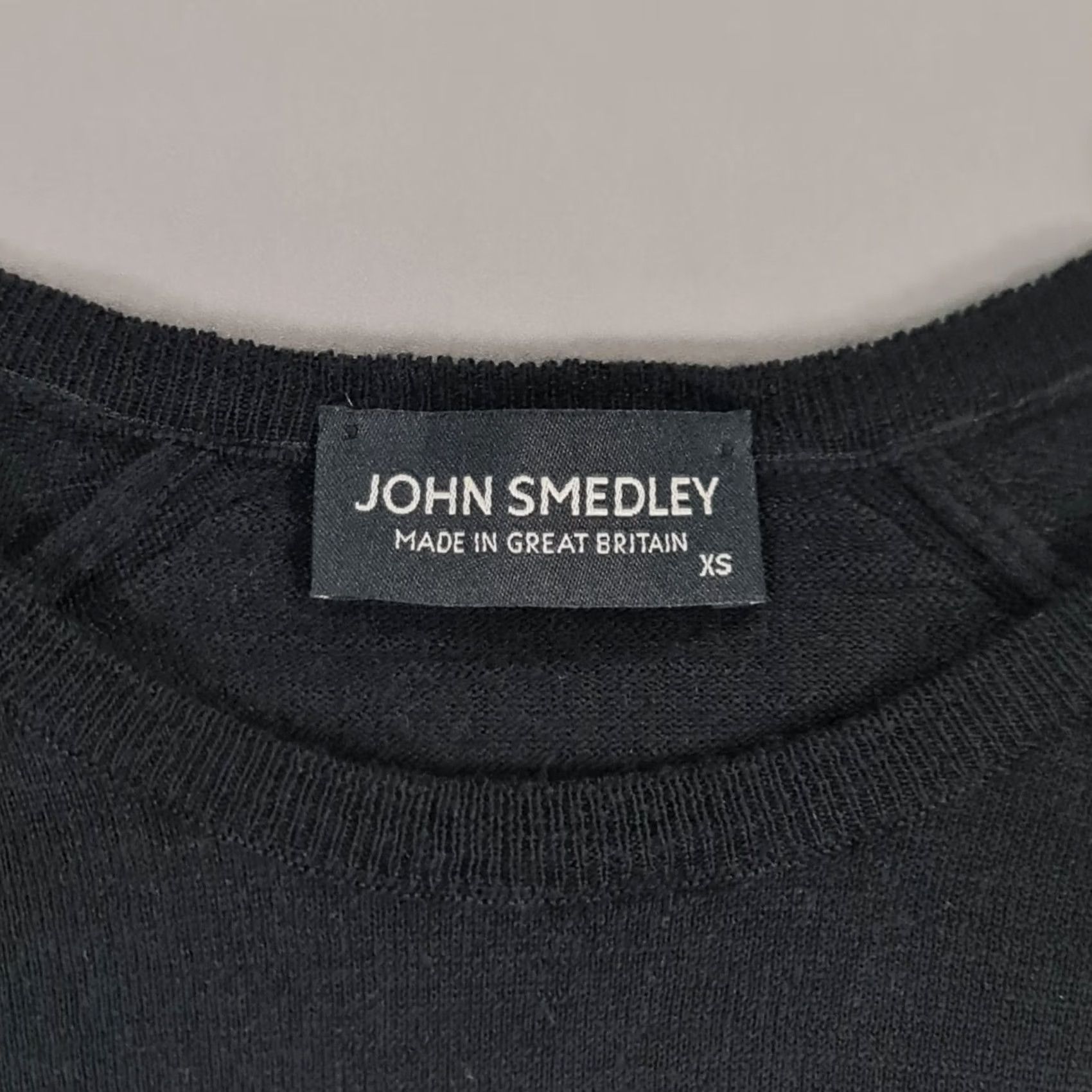 John Smedley John Smedley Jumper Grey XS Wool Colourblock Sweater Made In England Mens Size XS / US 0-2 / IT 36-38 - 3 Thumbnail