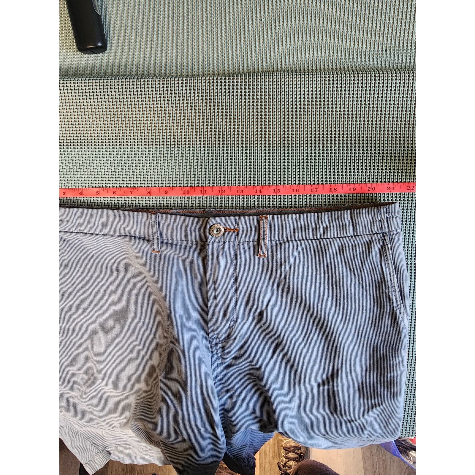 Tommy Bahama Tommy Bahama Men’s Blue Linen Blend Shorts Size 40 Size US 40 / EU 56 - 3 Thumbnail