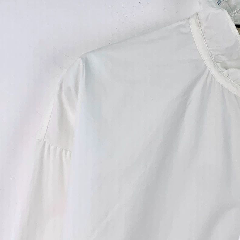 Gucci Gucci White lace cotton single-breasted long-sleeved shirt Size US XS / EU 42 / 0 - 3 Thumbnail