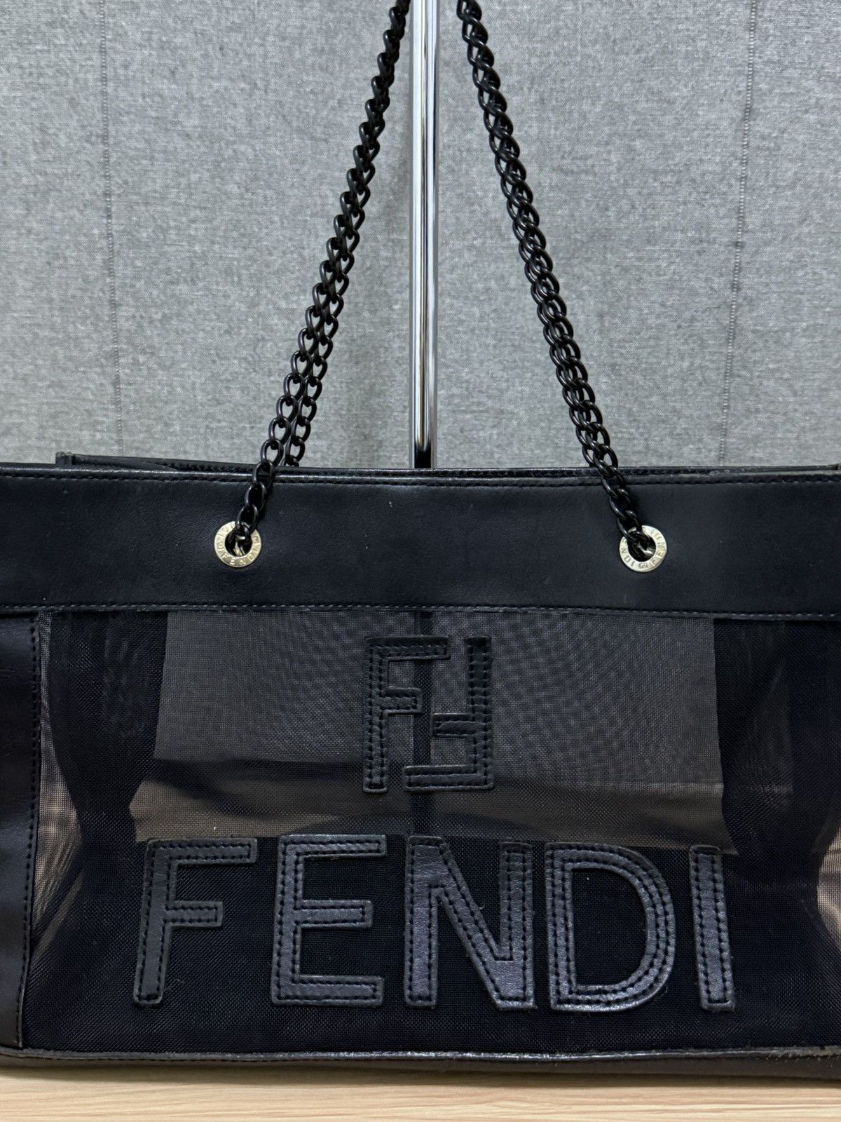 Fendi Vintage Fendi Mesh Tote bag Size ONE SIZE - 4 Thumbnail