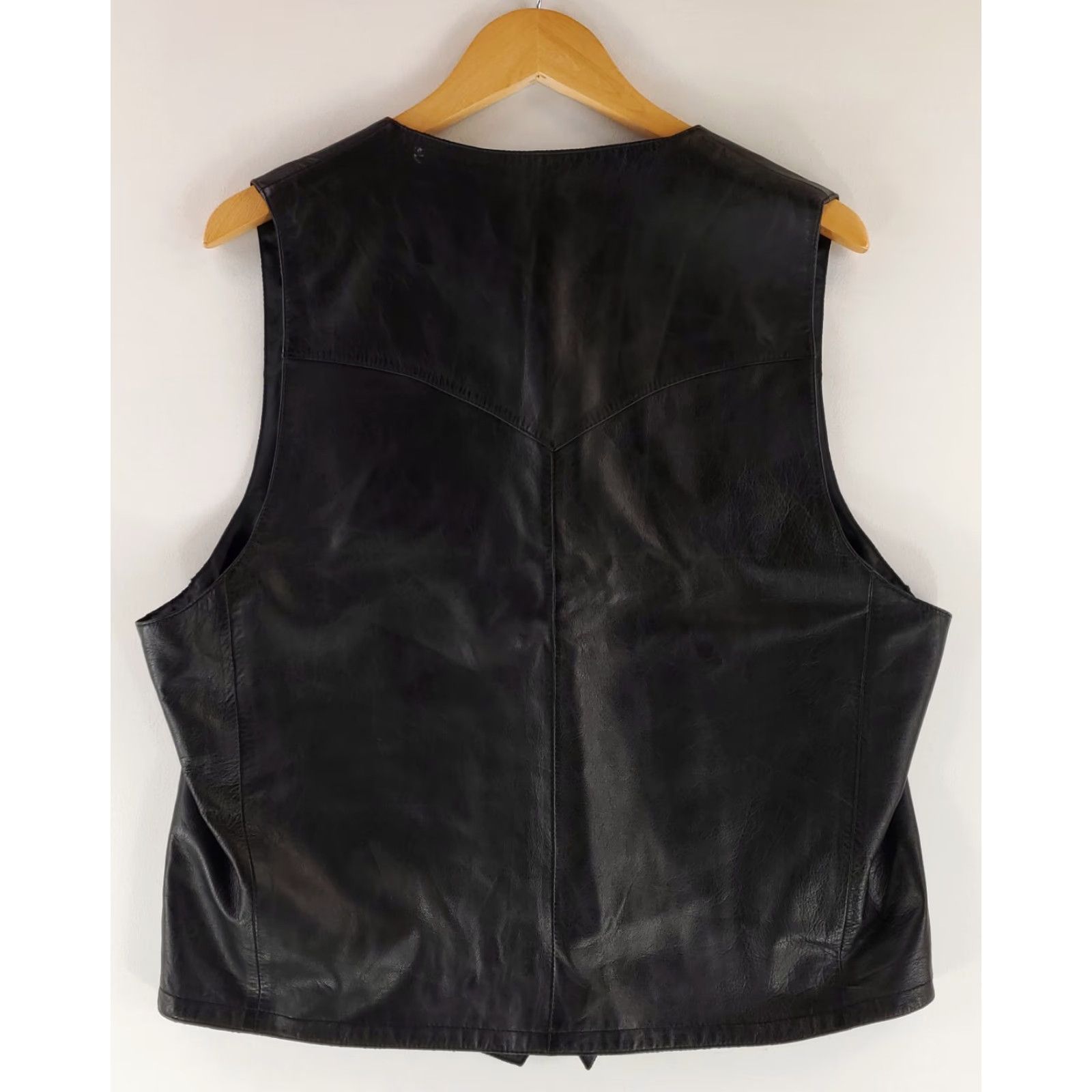 Scully Scully Vest Western Leather Black Style 503 Mens L Mens Leather Vest Black Western Style 503 L Size US L / EU 52-54 / 3 - 3 Thumbnail