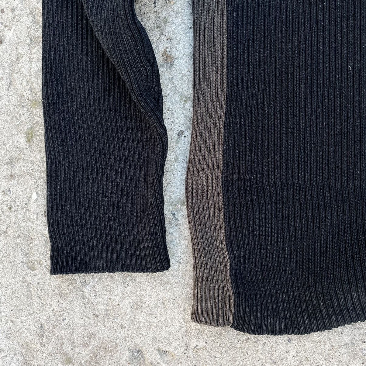 Japanese Brand × Vintage Vintage Knit Zip Sweater Y2K 90s USA Grunge Avantgarde Size US M / EU 48-50 / 2 - 3 Thumbnail