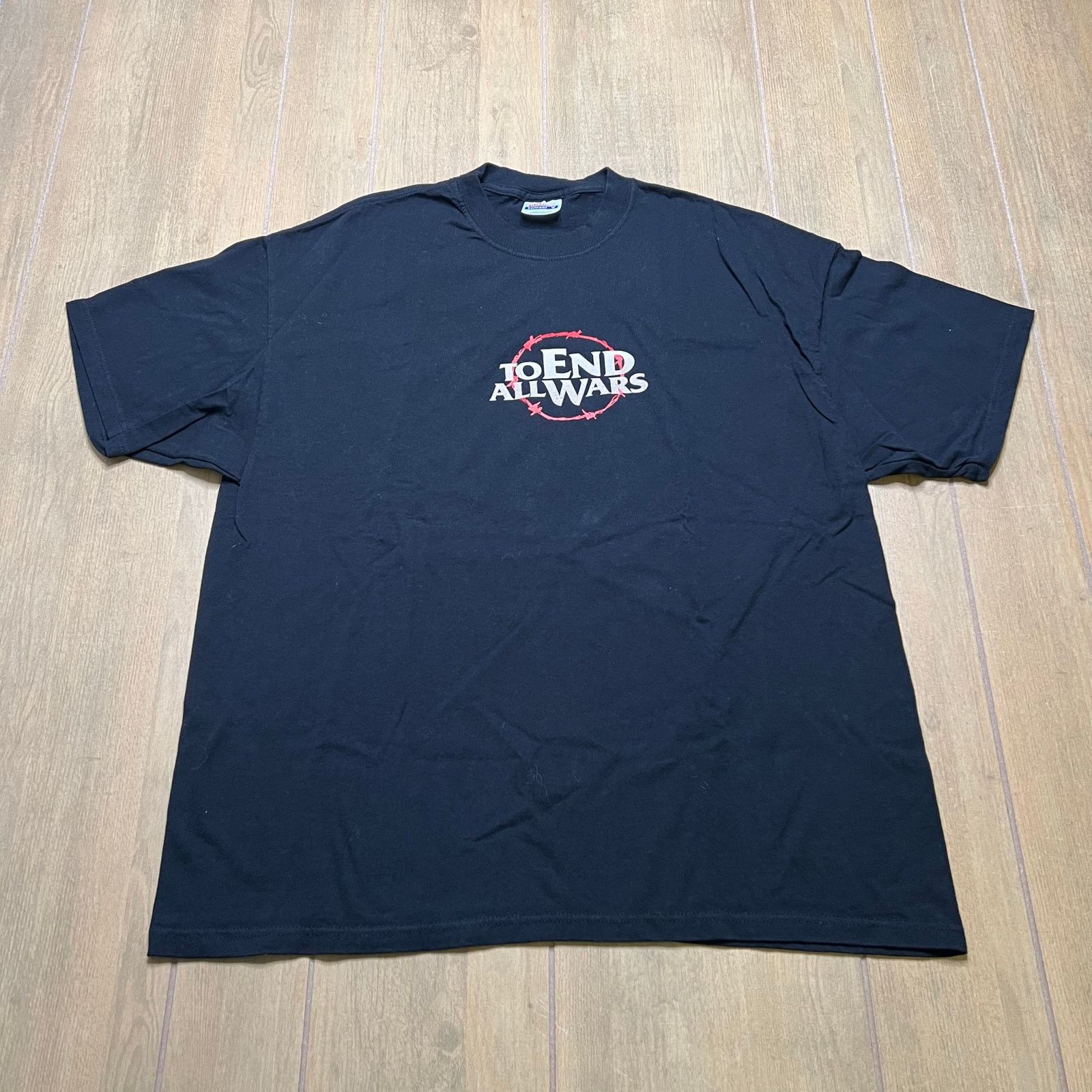 Hanes Vintage To End All Wars Hollywood Movie T-Shirt Mens XL Size US XL / EU 56 / 4 - 1 Thumbnail