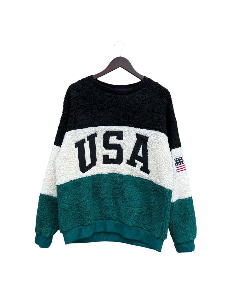 Vintage Sweatshirt Fleece USA Size US M / EU 48-50 / 2 - 1 Thumbnail