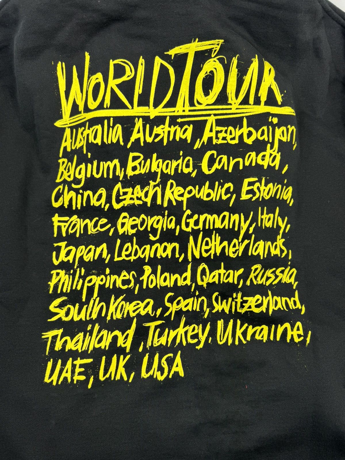 Vetements VETEMENTS WORLD TOUR BLACK AND YELLOW OVERSIZED HOODIE Size US XL / EU 56 / 4 - 3 Thumbnail