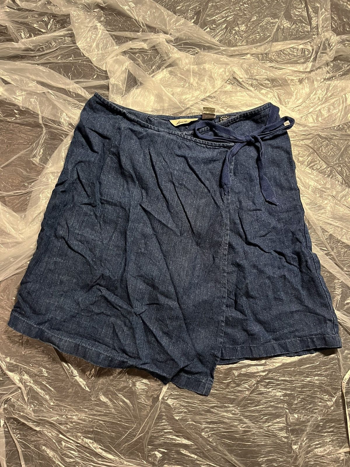 Designer × Vintage Eddie Bauer Skort (Denim Blue) Size 28" / US 6 / IT 42 - 7 Thumbnail