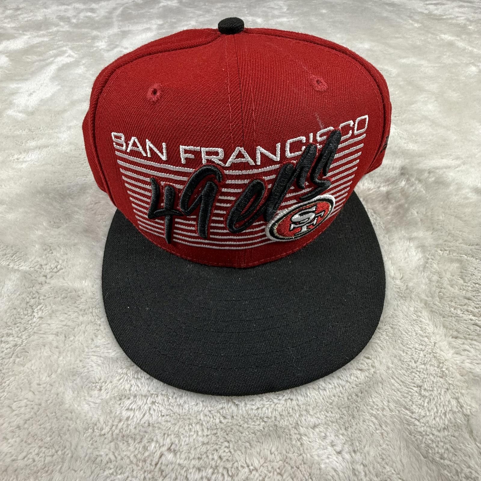 New Era New Era Hat Red Snapback San Francisco 49ers Size ONE SIZE - 1 Thumbnail