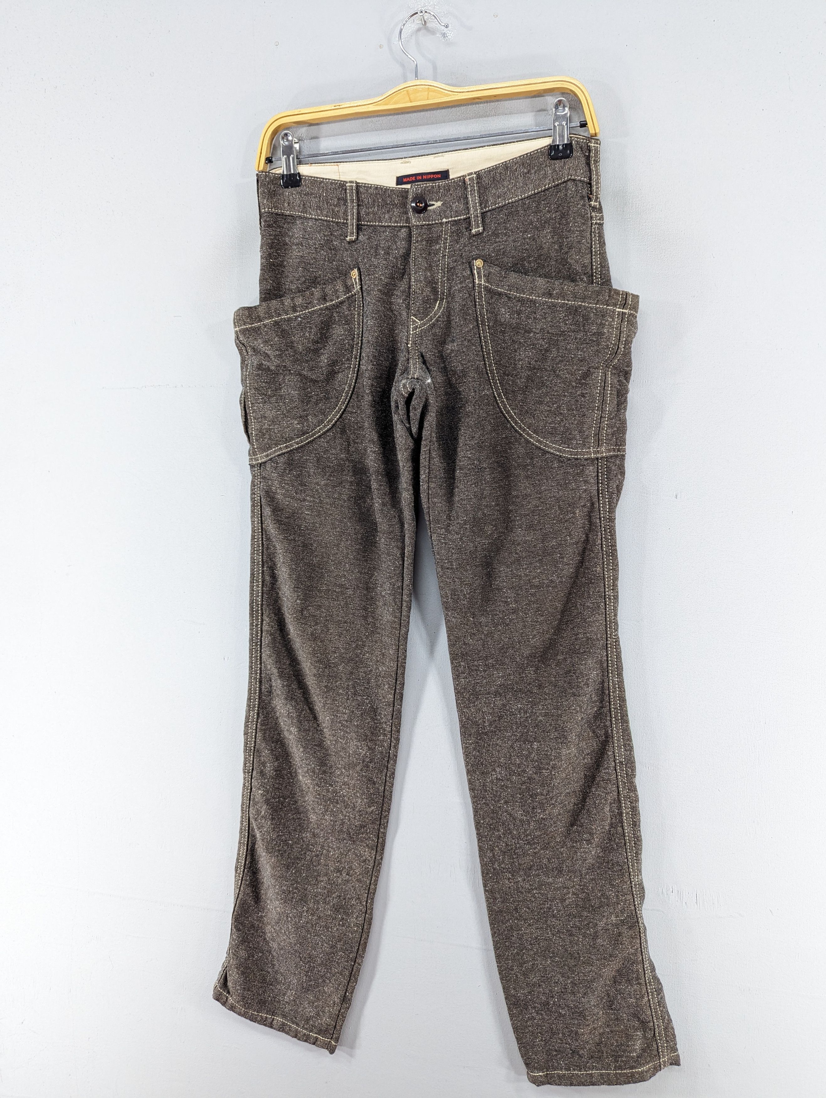 Designer × Japanese Brand × Vintage Vintage Et Boite By Blueway Big Pocket Pant Size 28" / US 6 / IT 42 - 2 Thumbnail