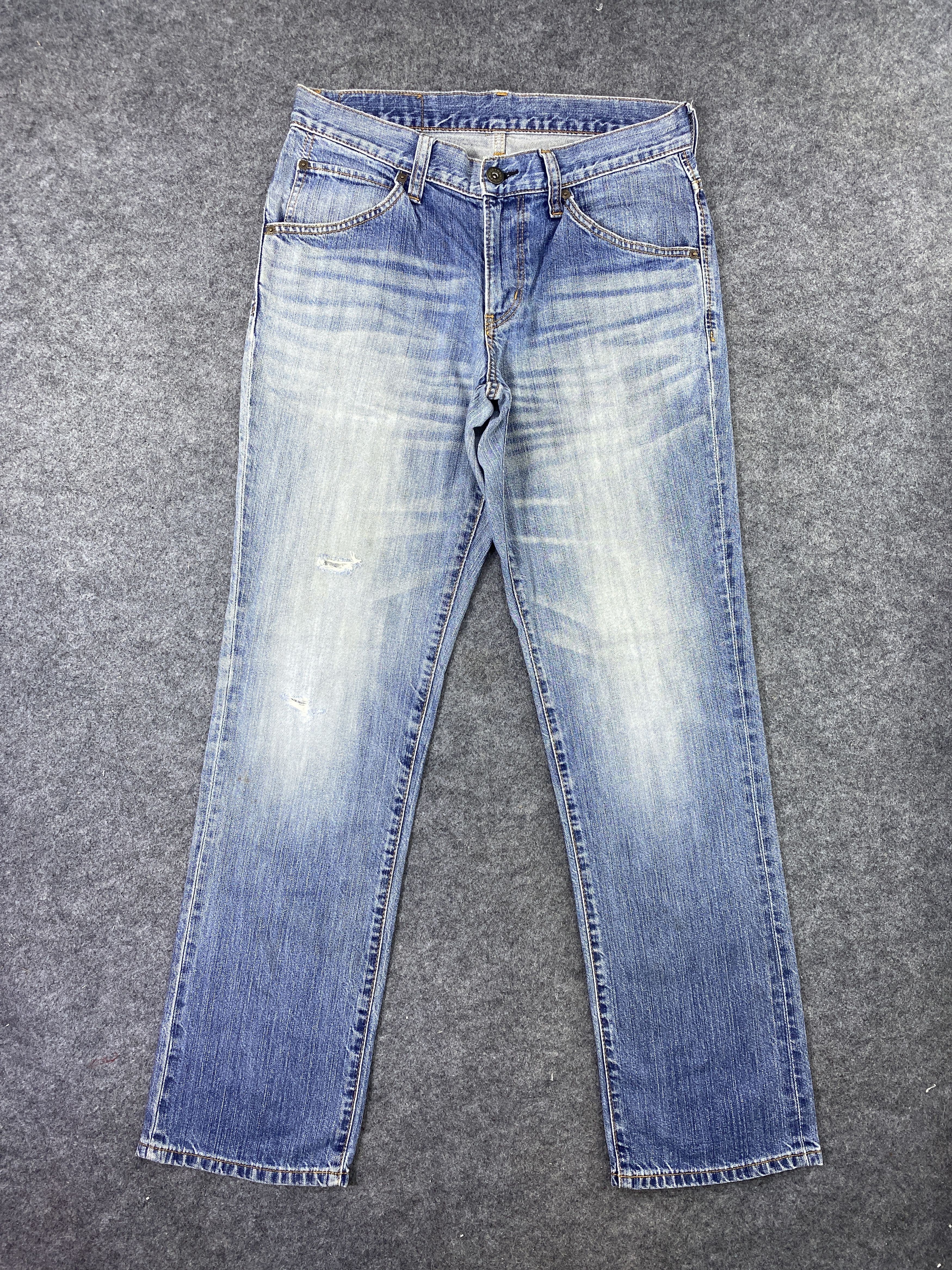Edwin Classic Noueau by Edwin Distress Blue Wash Denim - J975 Size US 34 / EU 50 - 1 Thumbnail