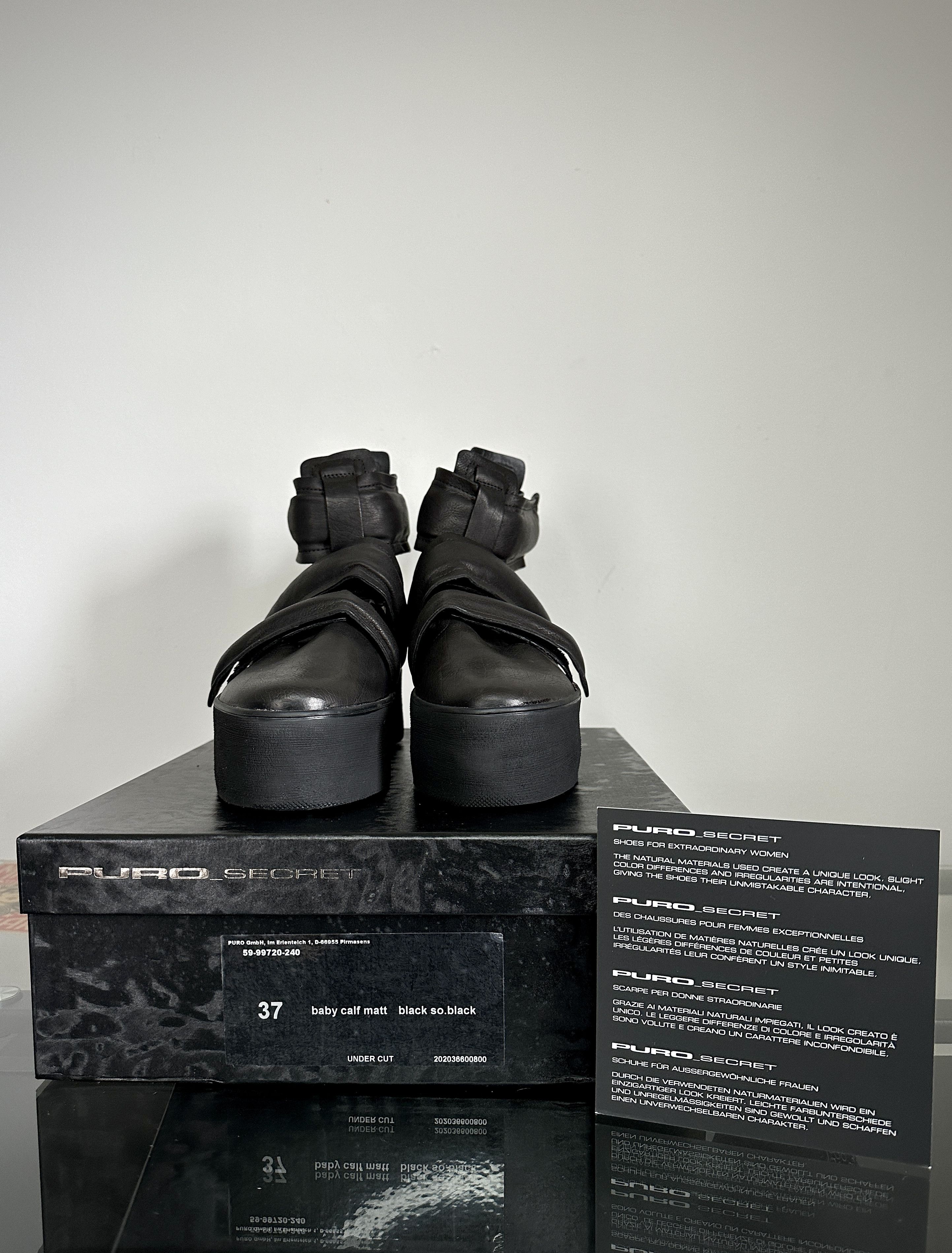 PURO UNDER CUT Platform sneakers Size US 7 / IT 37 - 9 Thumbnail