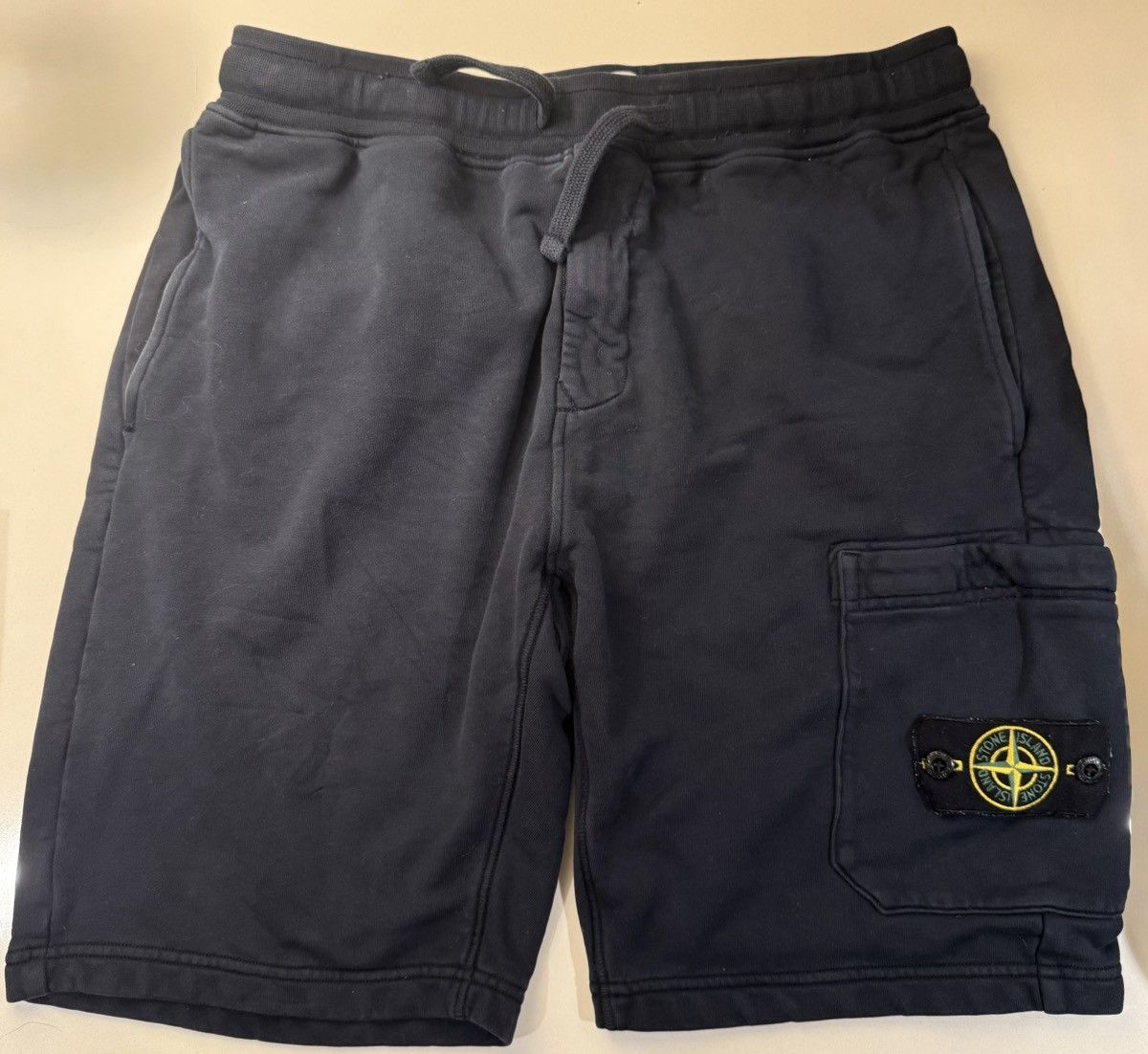 Stone Island Stone Island Fleece Cargo Shorts V0020 (M) Size US 32 / EU 48 - 1 Thumbnail