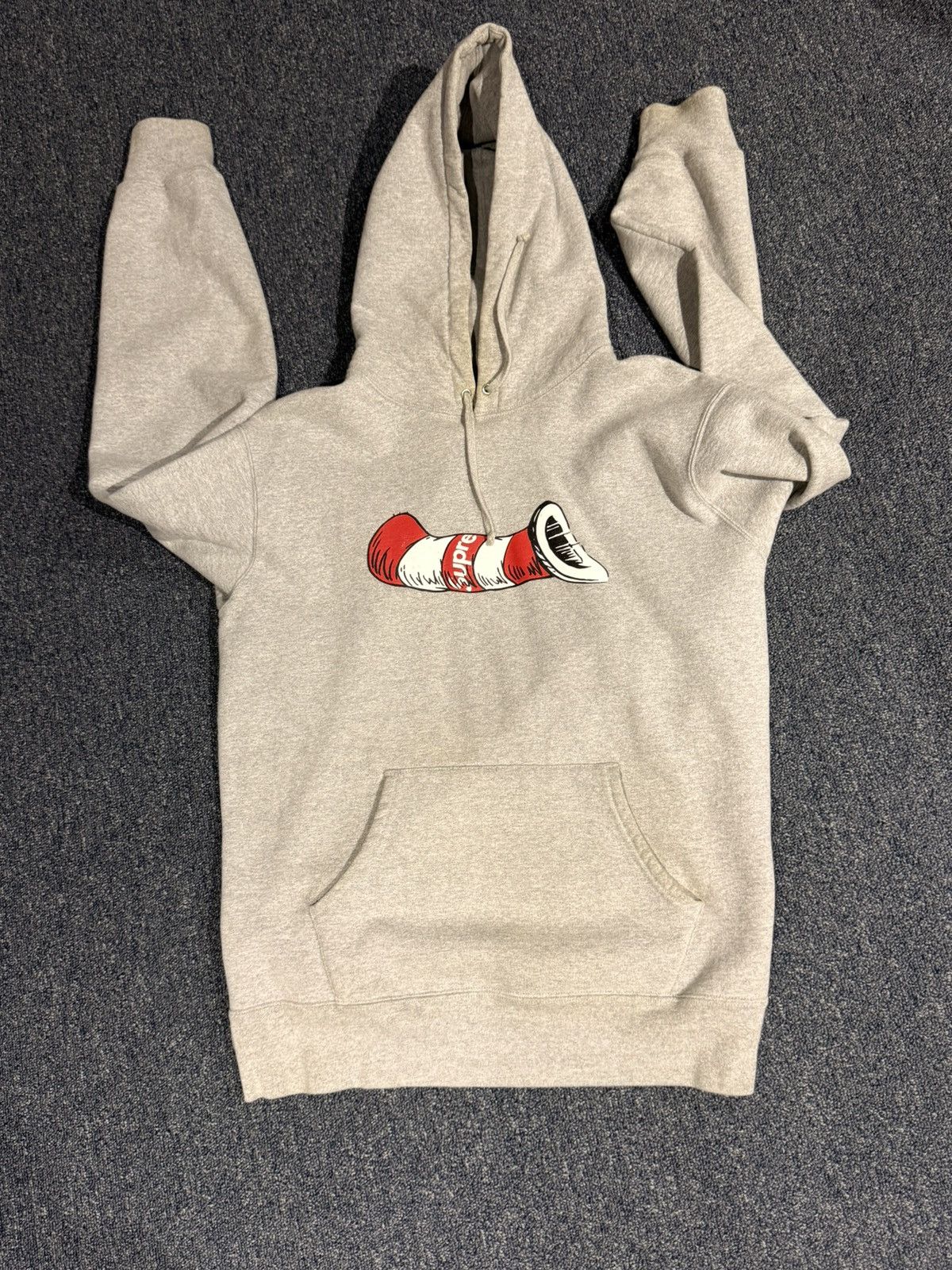 Supreme Supreme Cat In The Hat Hooded Sweatshirt Size US L / EU 52-54 / 3 - 1 Thumbnail