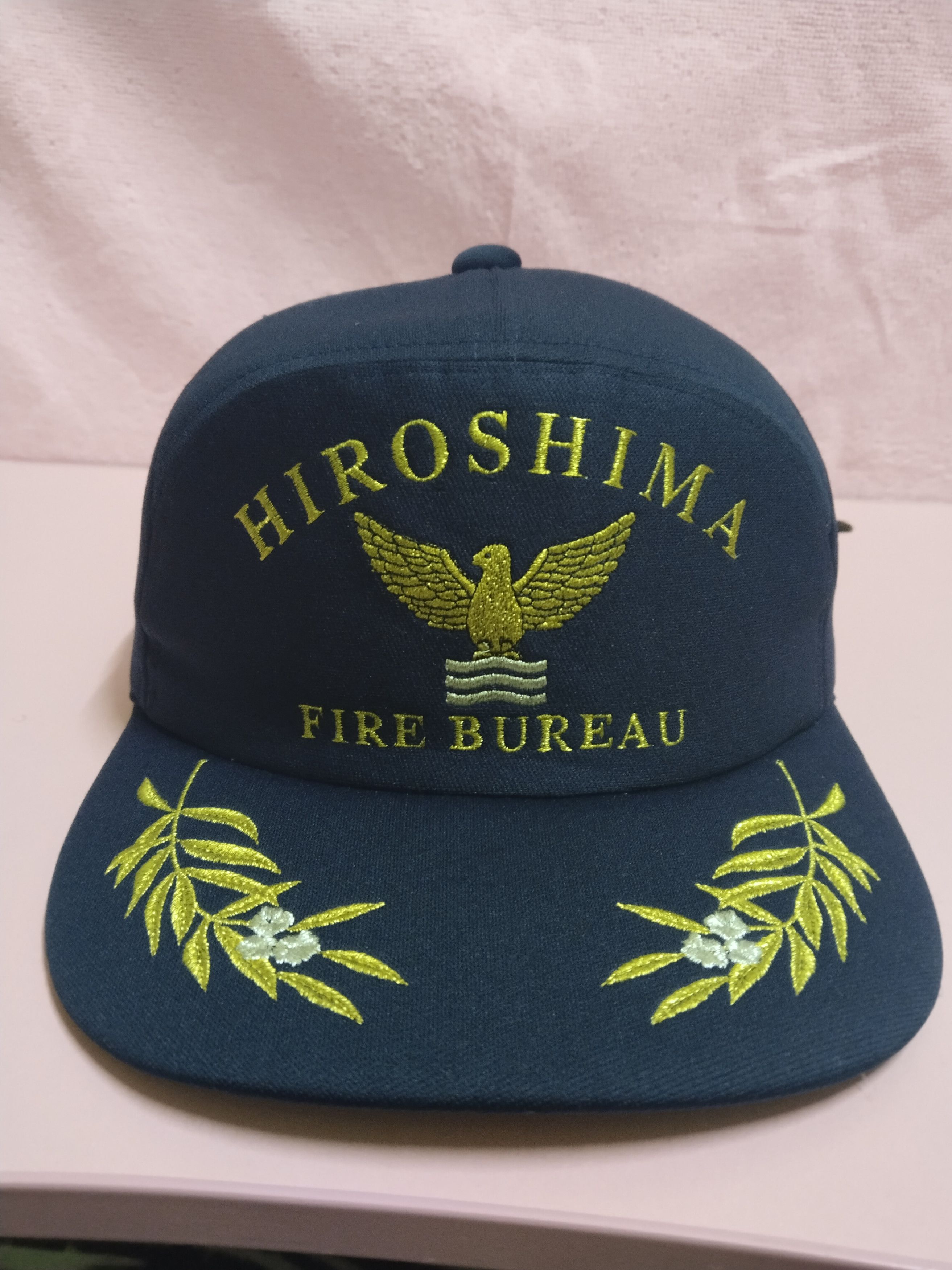 Japanese Brand VINTAGE HIROSHIMA FIRE BUREAU WITH CUSTOM BACK BODY CAP Size ONE SIZE - 2 Thumbnail