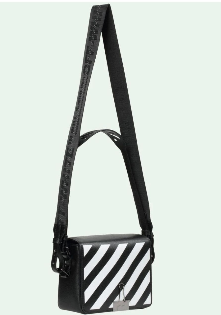 Off-White Diagonal Binder Clip Bag Size ONE SIZE - 2 Thumbnail