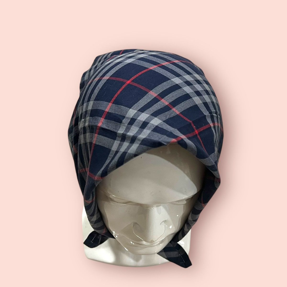 Burberry × Designer ICONIC BURBERRYS BLACK LABEL PLAID NOVA CHECK HANDKERCHIEF Size ONE SIZE - 17 Thumbnail