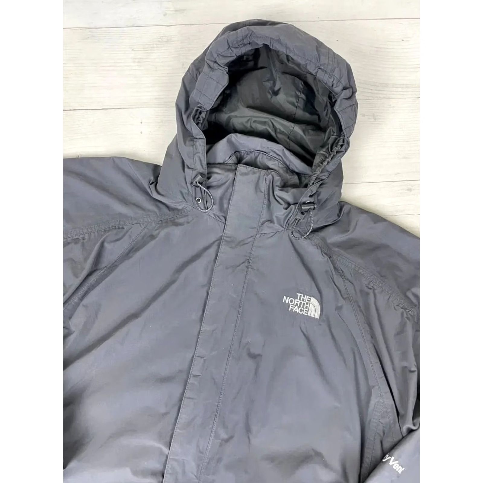 The North Face VINTAGE The North Face Jacket Men L Gray Hyvent Shell Size US L / EU 52-54 / 3 - 2 Thumbnail