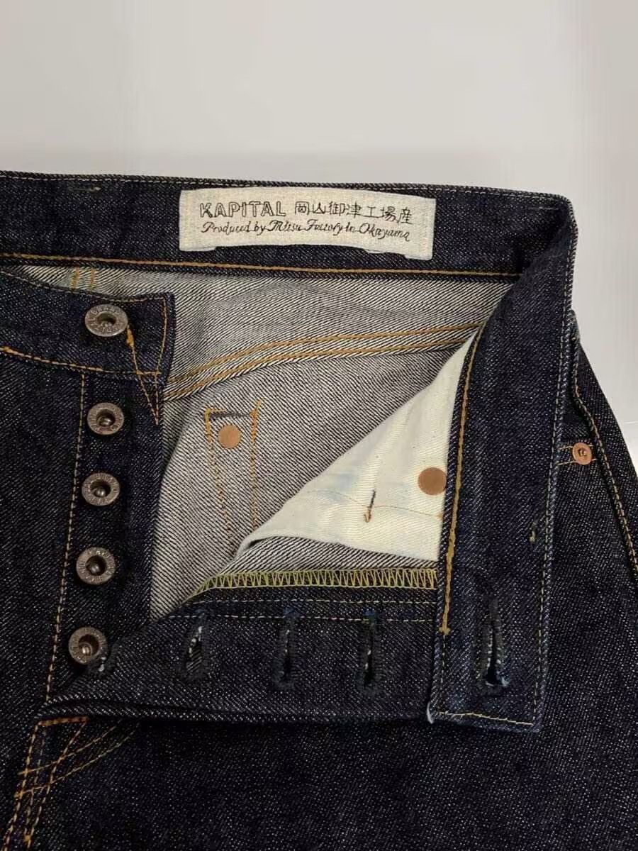Kapital Straight Leg Denim Jeans Size US 31 - 3 Thumbnail