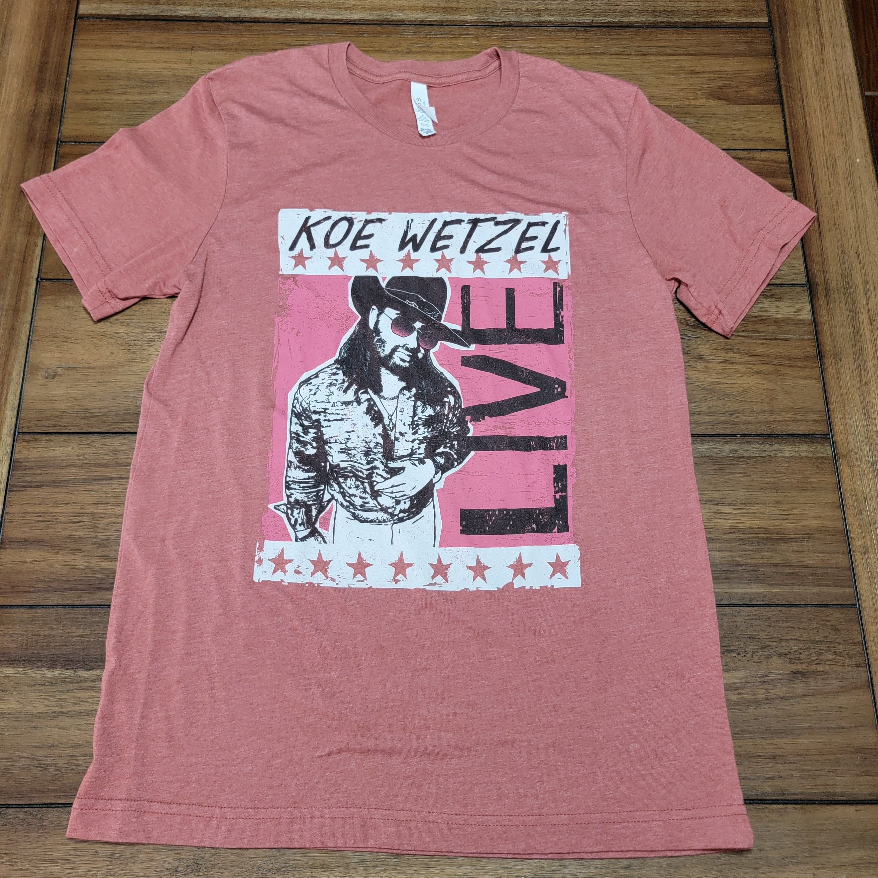 Other Koe Wetzel SS Rust Unisex Tee "Live" - Size Medium Size US M / EU 48-50 / 2 - 1 Thumbnail