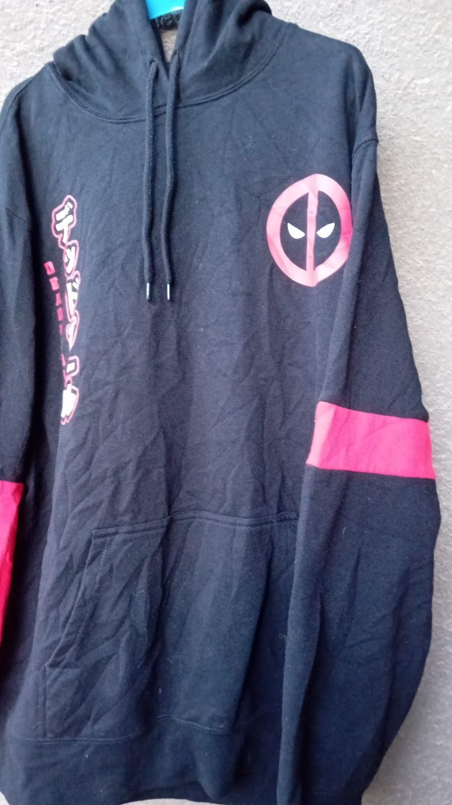 Marvel Comics Marvel Deadpool Graphic Hoodie sz XL Size US XL / EU 56 / 4 - 7 Thumbnail