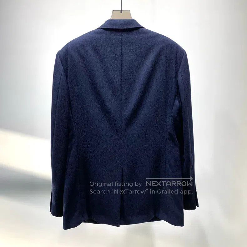 Louis Vuitton Louis Vuitton Solid Patch Pocket Long Sleeve Single Breast Size US L / EU 52-54 / 3 - 6 Thumbnail
