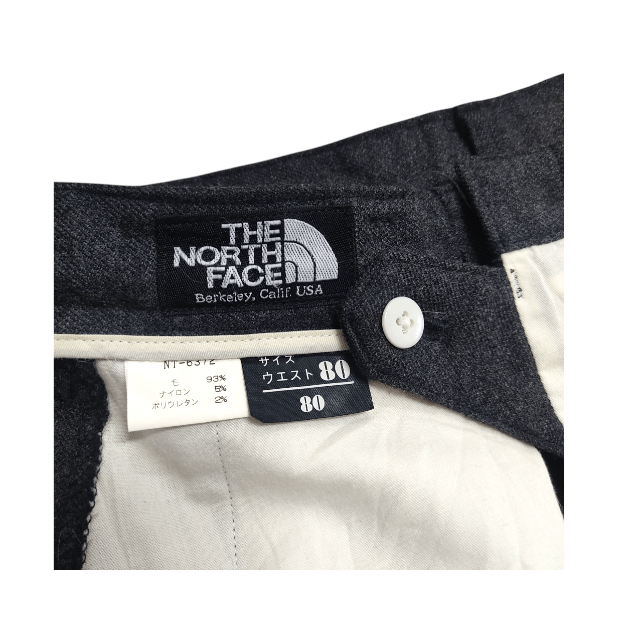 Smartwool Vintage The North Face Berkeley Double Pleats Wool Trousers Size US 31 - 12 Thumbnail