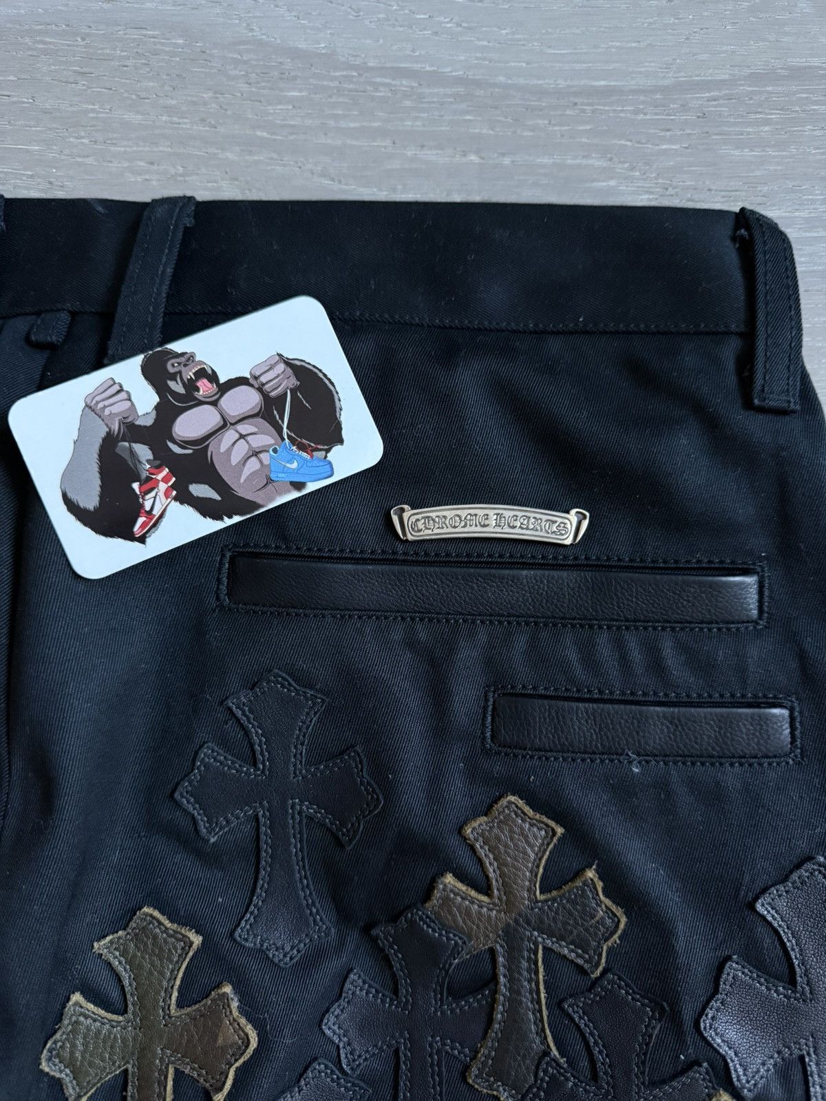 Chrome Hearts Chrome Hearts Cross Patch Chino Pants Black/Camo Size US 33 - 11 Thumbnail