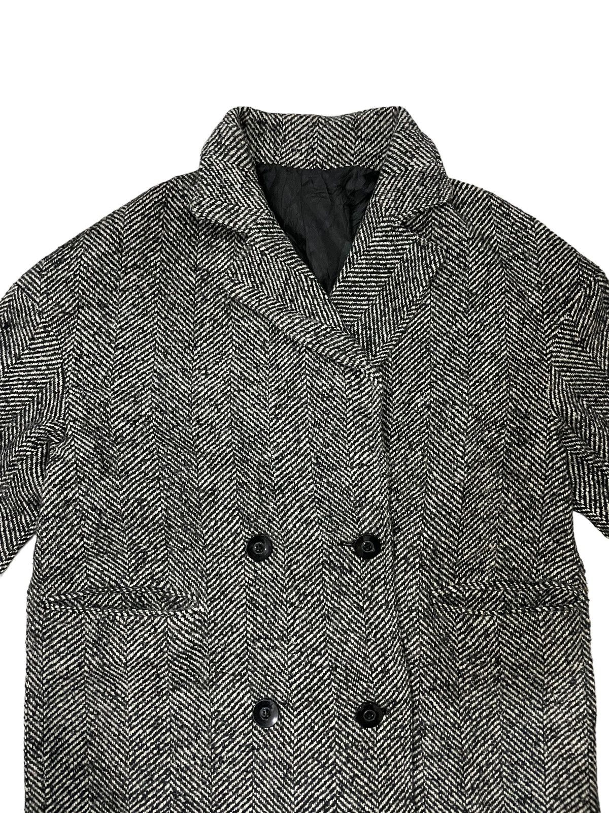 Japanese Brand Sense Of Place by Urban Research Wool Trench Coat Jacket Size US M / EU 48-50 / 2 - 4 Thumbnail