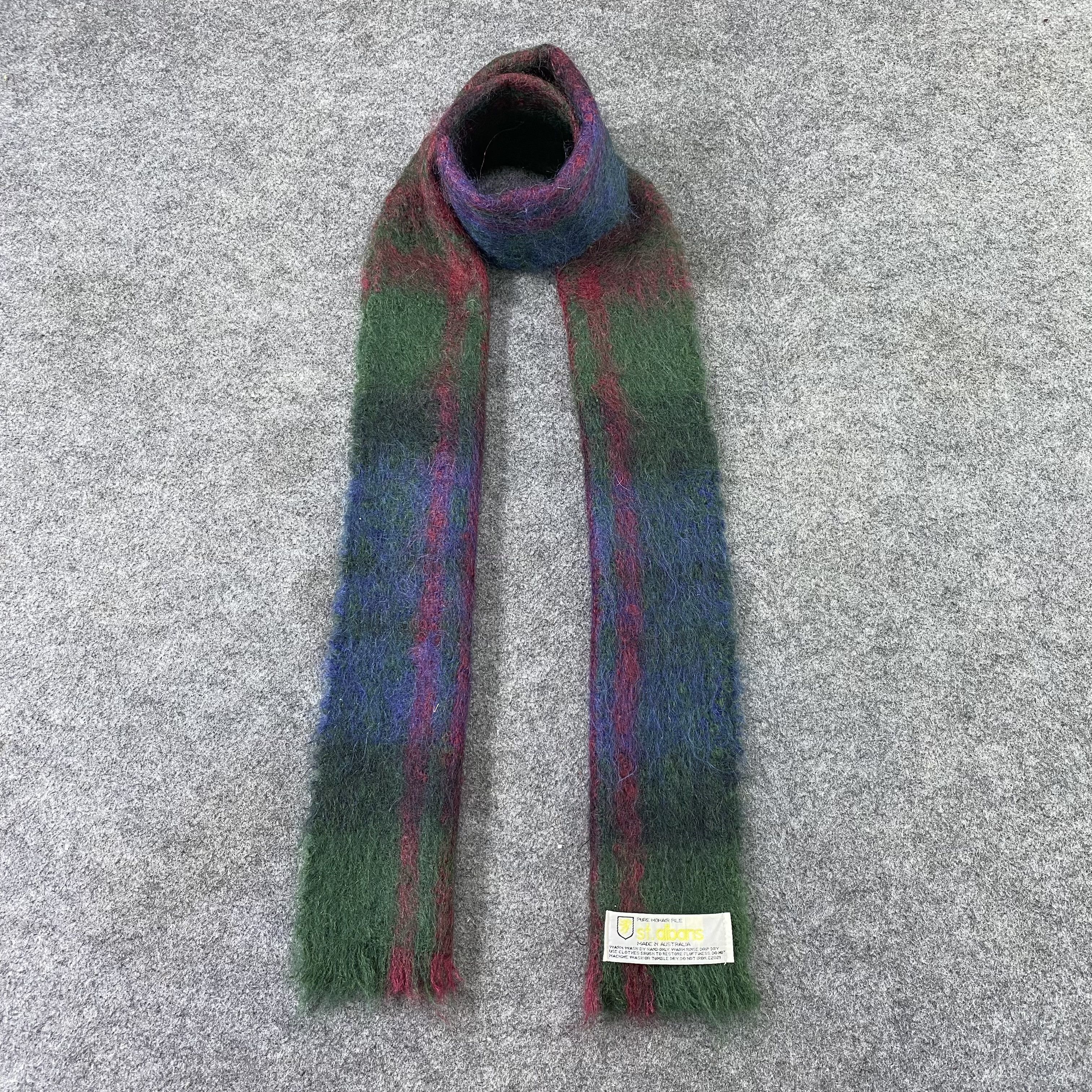 Designer St. Albans MOHAIR Scarf / Muffler / Neckwear - K084 Size ONE SIZE - 1 Thumbnail