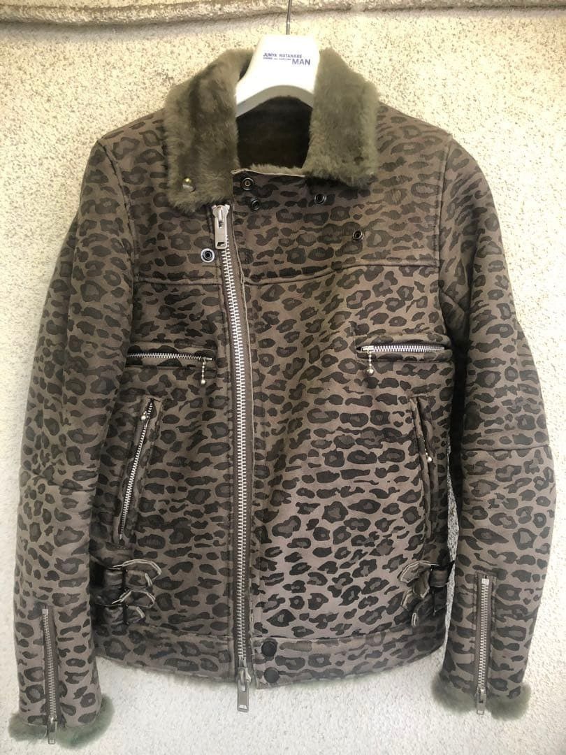 Undercover 08AW UNDERCOVER leopard shearling leather jacket 2 Size US M / EU 48-50 / 2 - 2 Thumbnail
