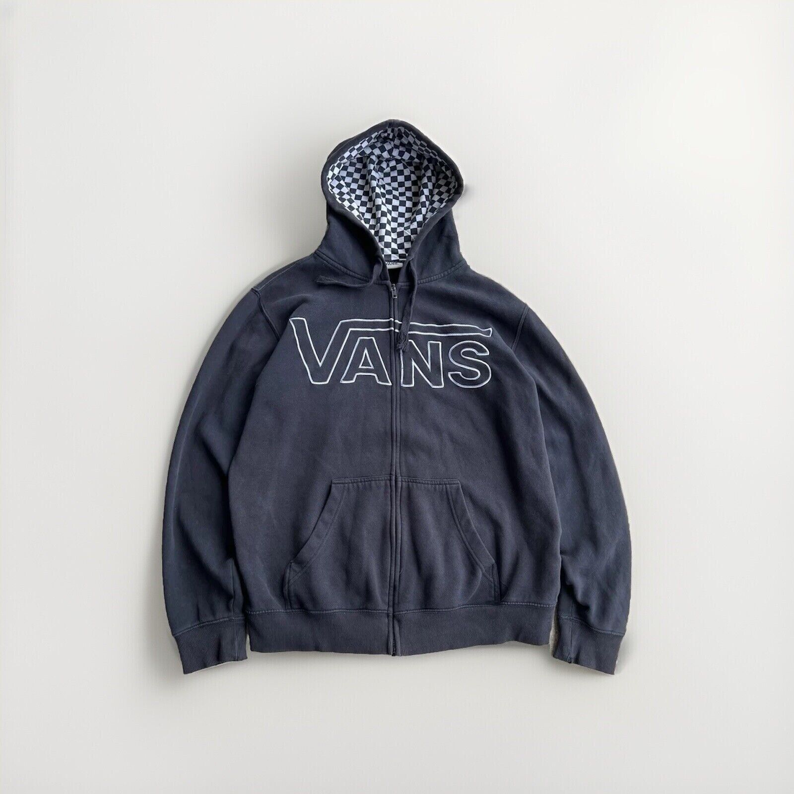 Vans Vintage Y2K Vans Full Zip Hoodie Spell Out Logo Small Size US S / EU 44-46 / 1 - 1 Thumbnail