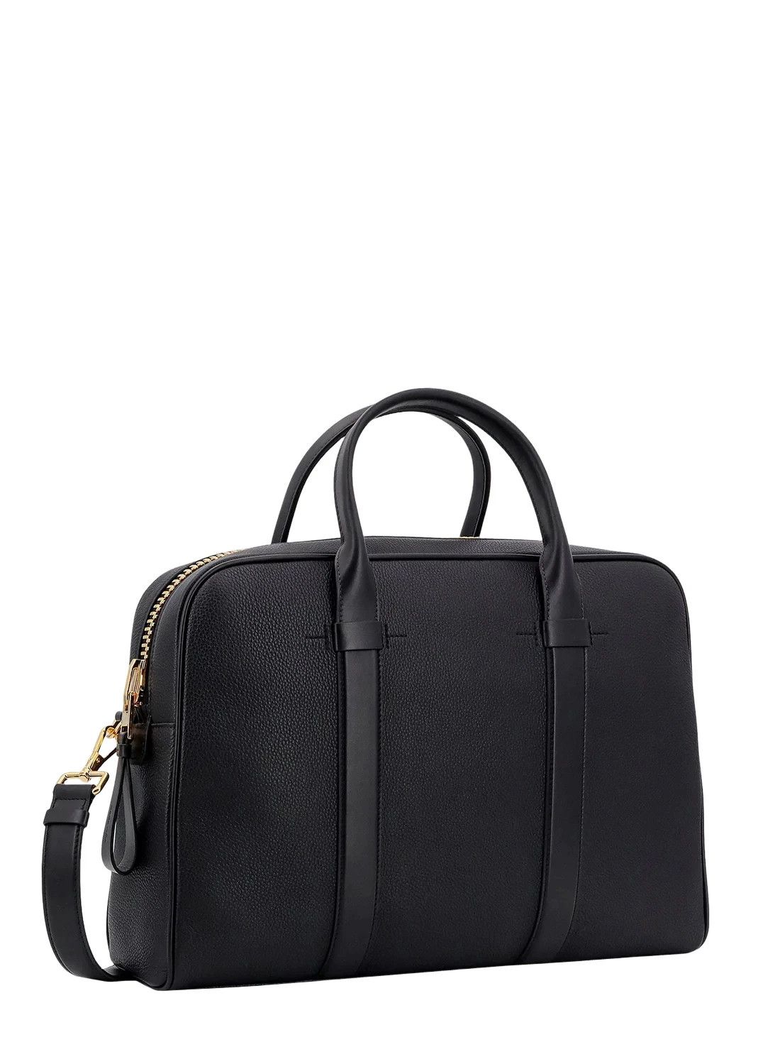 Tom Ford TOM FORD Black Leather Briefcase New And Authentic Size ONE SIZE - 3 Thumbnail