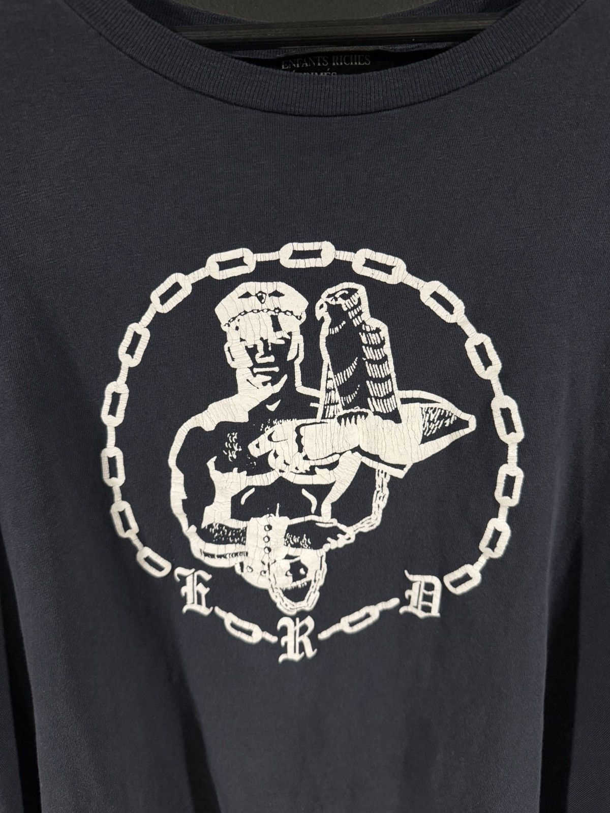 Enfants Riches Deprimes LAST PRICE DROP! ERD Chain Faded Purple Tee S Size US S / EU 44-46 / 1 - 2 Thumbnail