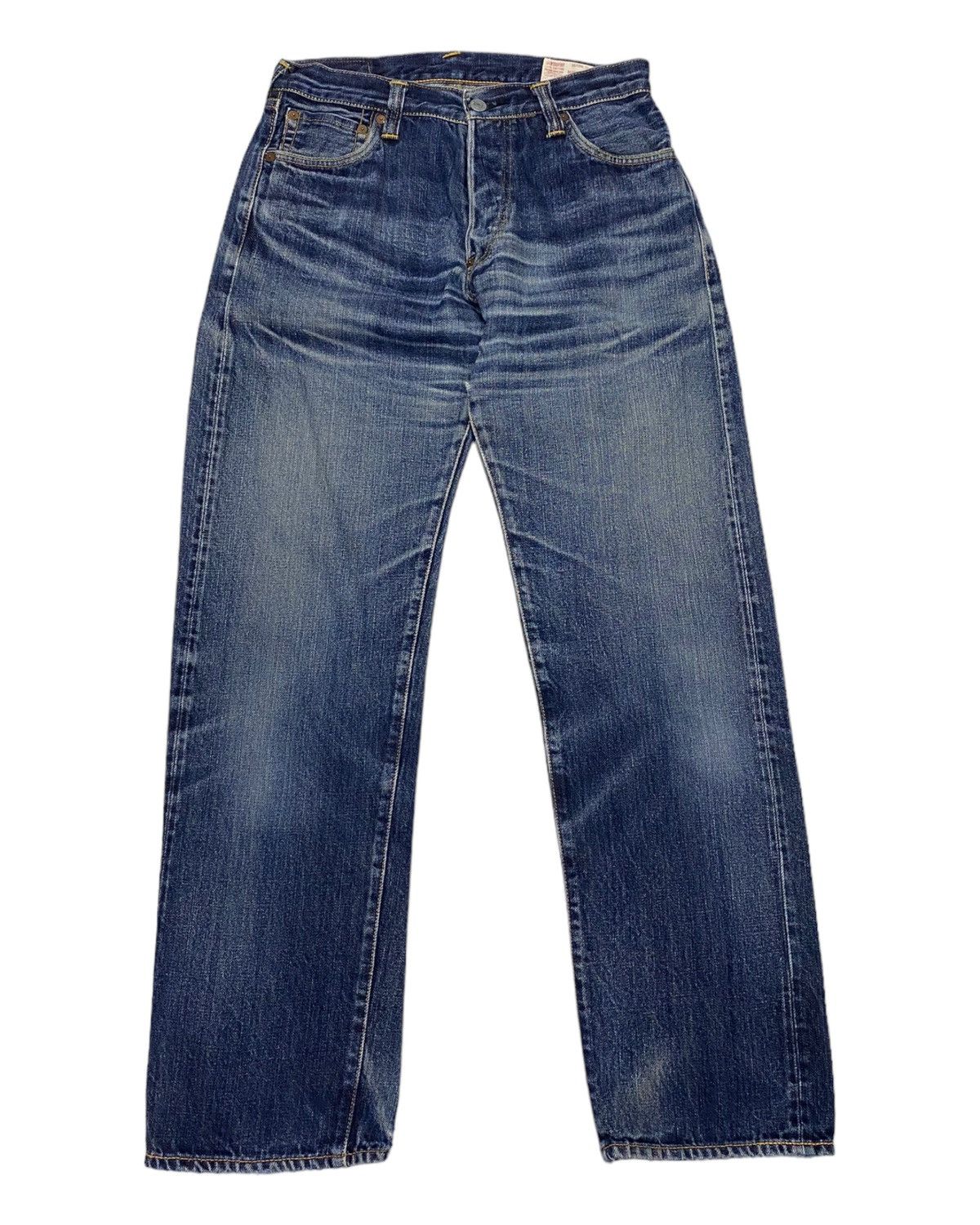 Evisu VINTAGE EVISU SEAGULL SELVEDGE DISTRESSED DENIM JEANS Size US 28 / EU 44 - 4 Thumbnail