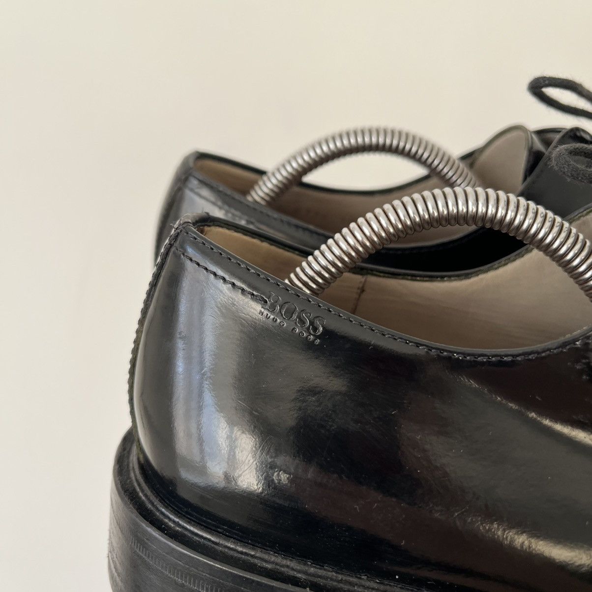 Hugo Boss Vintage Platform Leather Hugo Boss Boots Underground Look Size US 9 / EU 42 - 4 Thumbnail