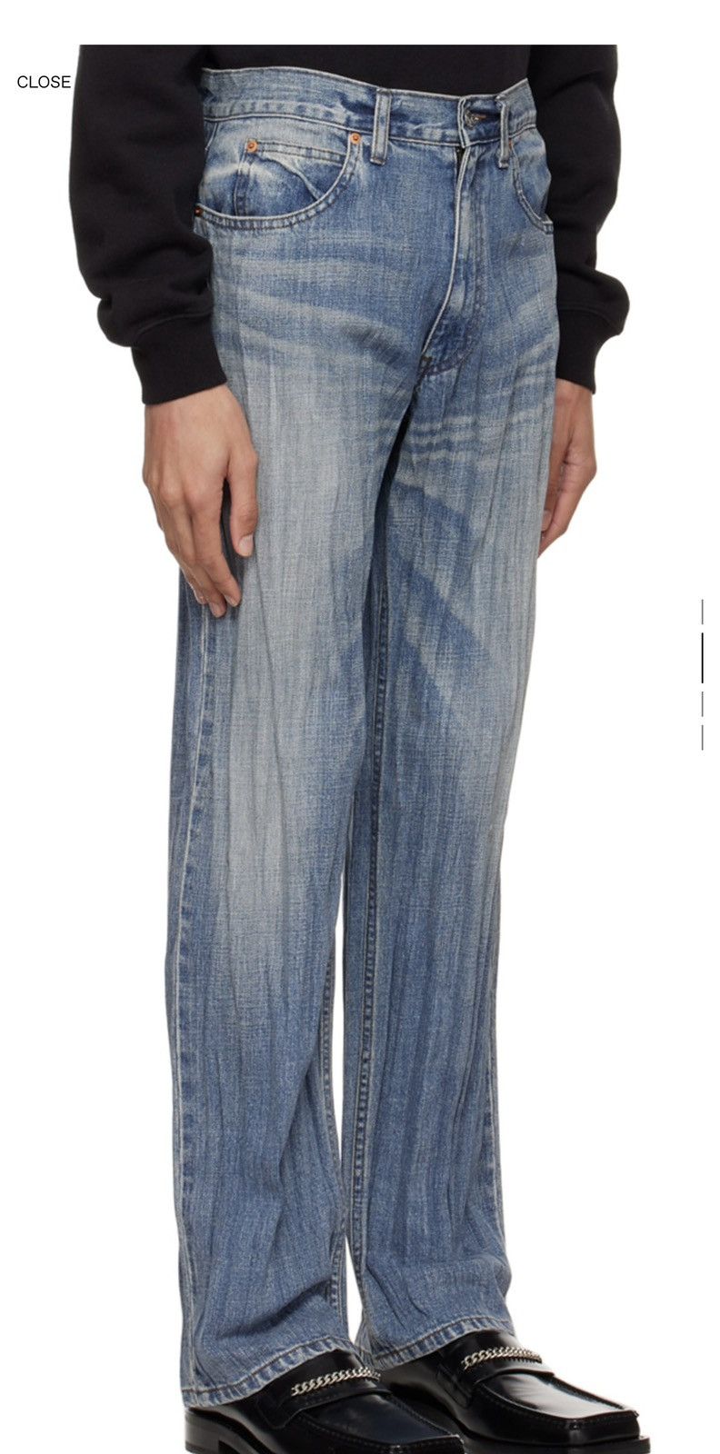 Martine Rose Martine Rose Crinkle Pleat Denim Size US 34 / EU 50 - 1 Thumbnail