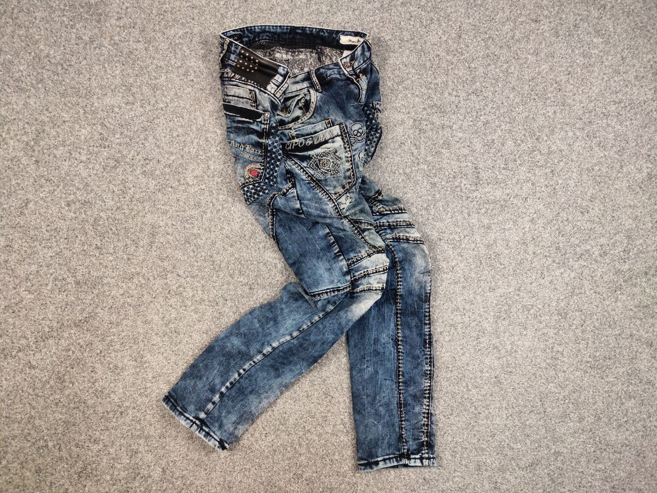 Hysteric Glamour Vintage Hysteric Glamour Junya Style Jet Lag Faded Jeans 90s Size US 32 / EU 48 - 13 Thumbnail