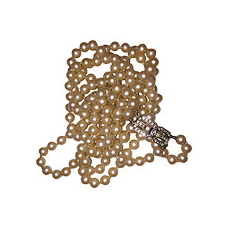 Givenchy Givenchy Double Strand Simulated Pearl Necklace Size ONE SIZE - 2 Thumbnail