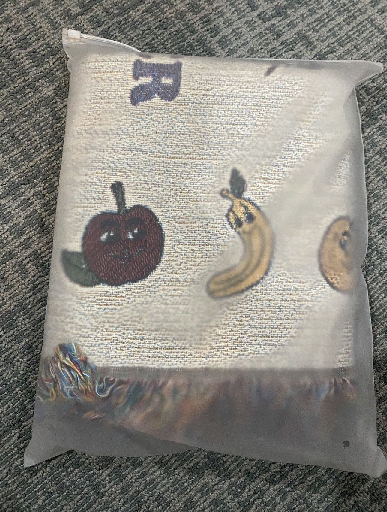 Late Lunch Late Lunch Fruit Collage Woven Blanket Size ONE SIZE - 3 Thumbnail