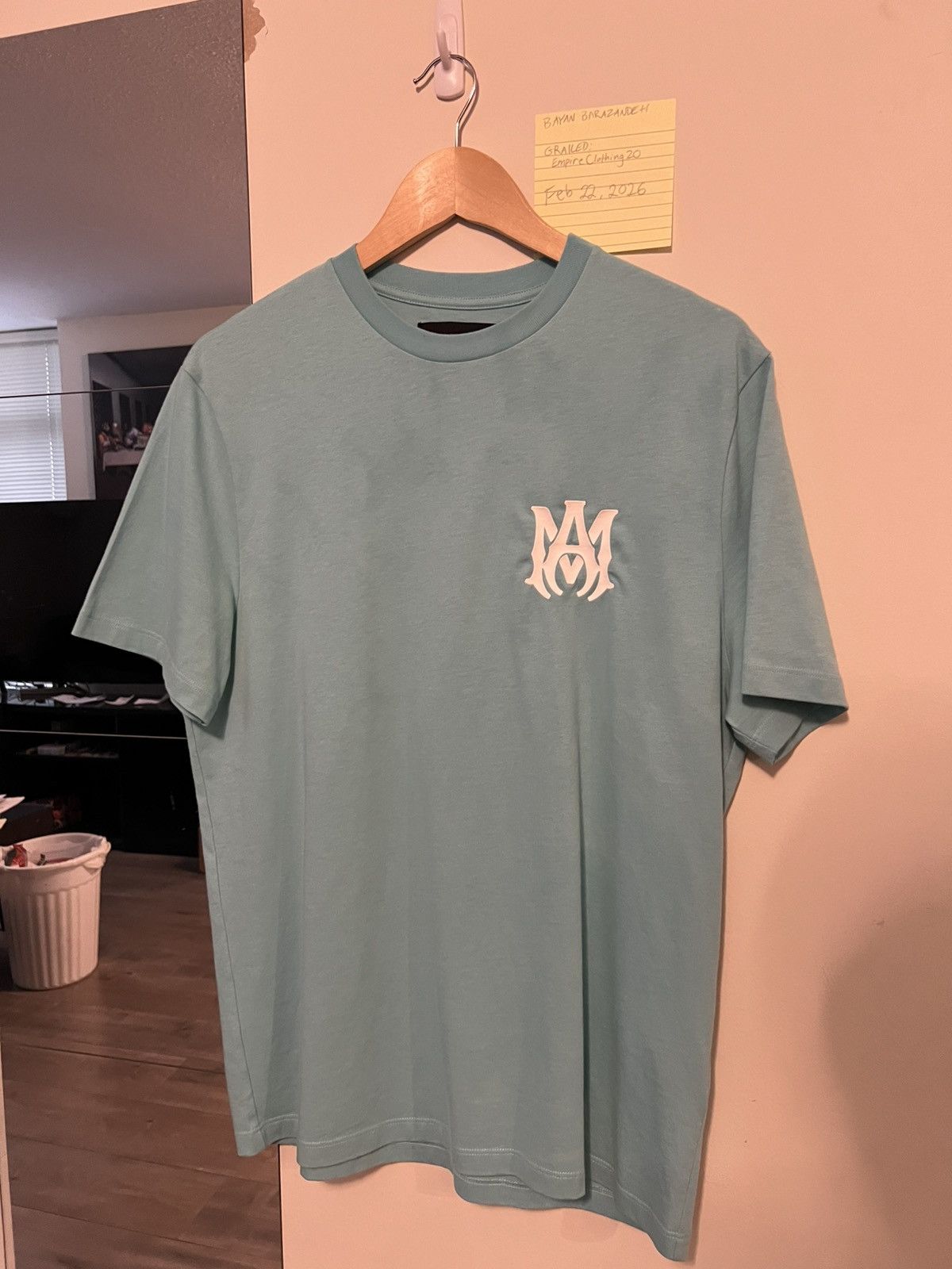 Amiri Amiri Tiffany Blue TShirt *RARE* Size US M / EU 48-50 / 2 - 1 Thumbnail