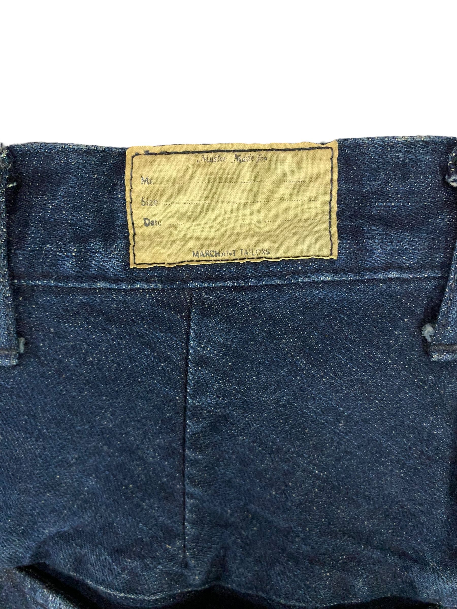 Kapital Kapital indigo merchant tailors skinny balloon jeans Size 29" - 10 Thumbnail