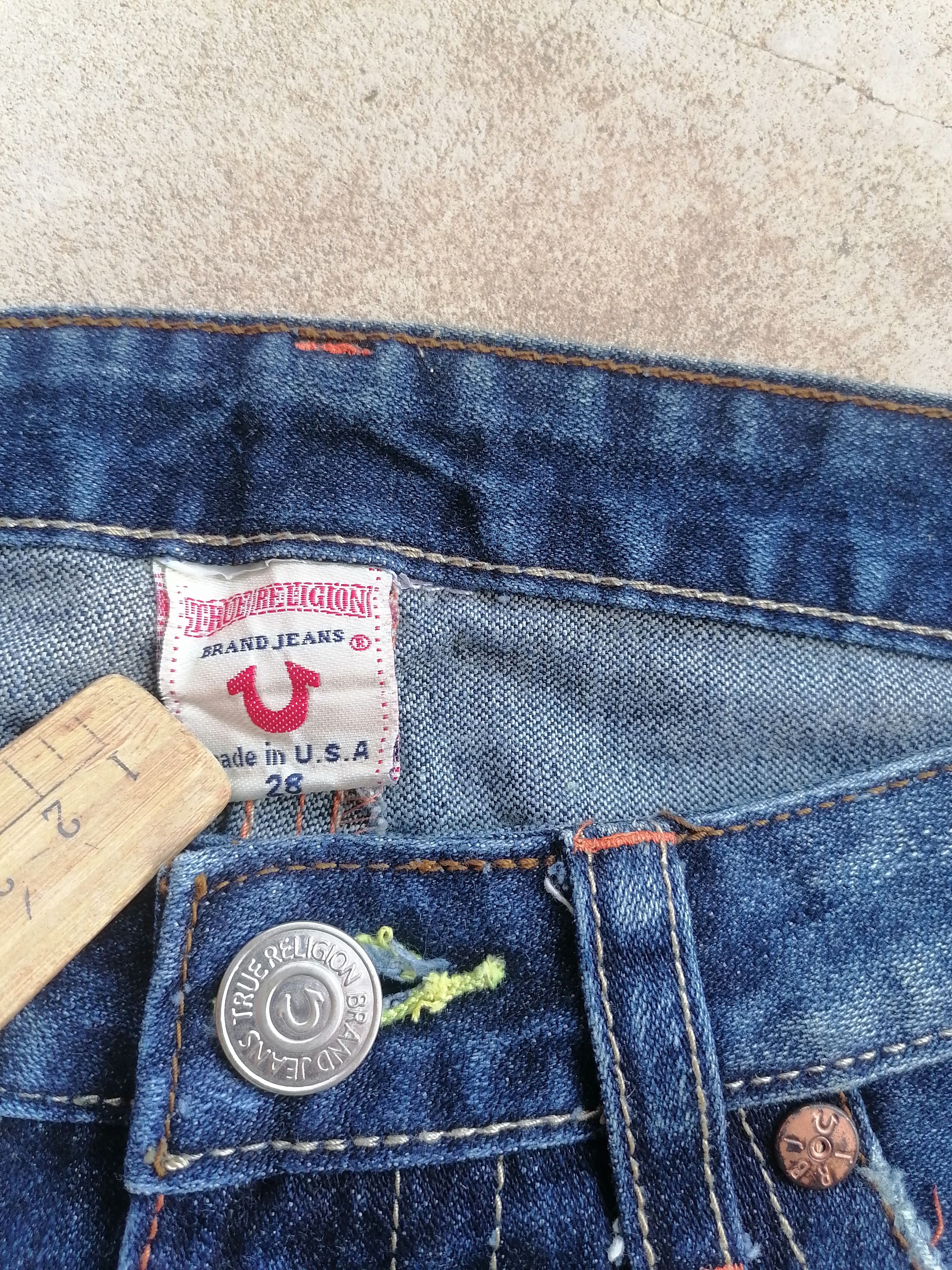 True Religion True Religion Joey Flared Jeans Size 28" / US 6 / IT 42 - 8 Thumbnail