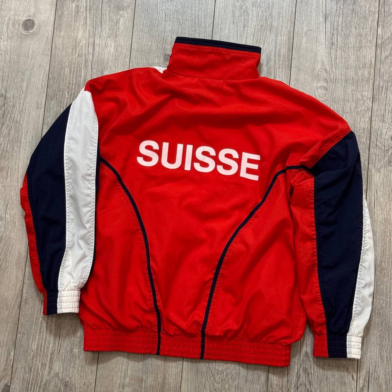 Lotto Sport × Vintage Vintage 1994-96 Switzerland Lotto Player Issue Track Jacket Size US L / EU 52-54 / 3 - 3 Thumbnail