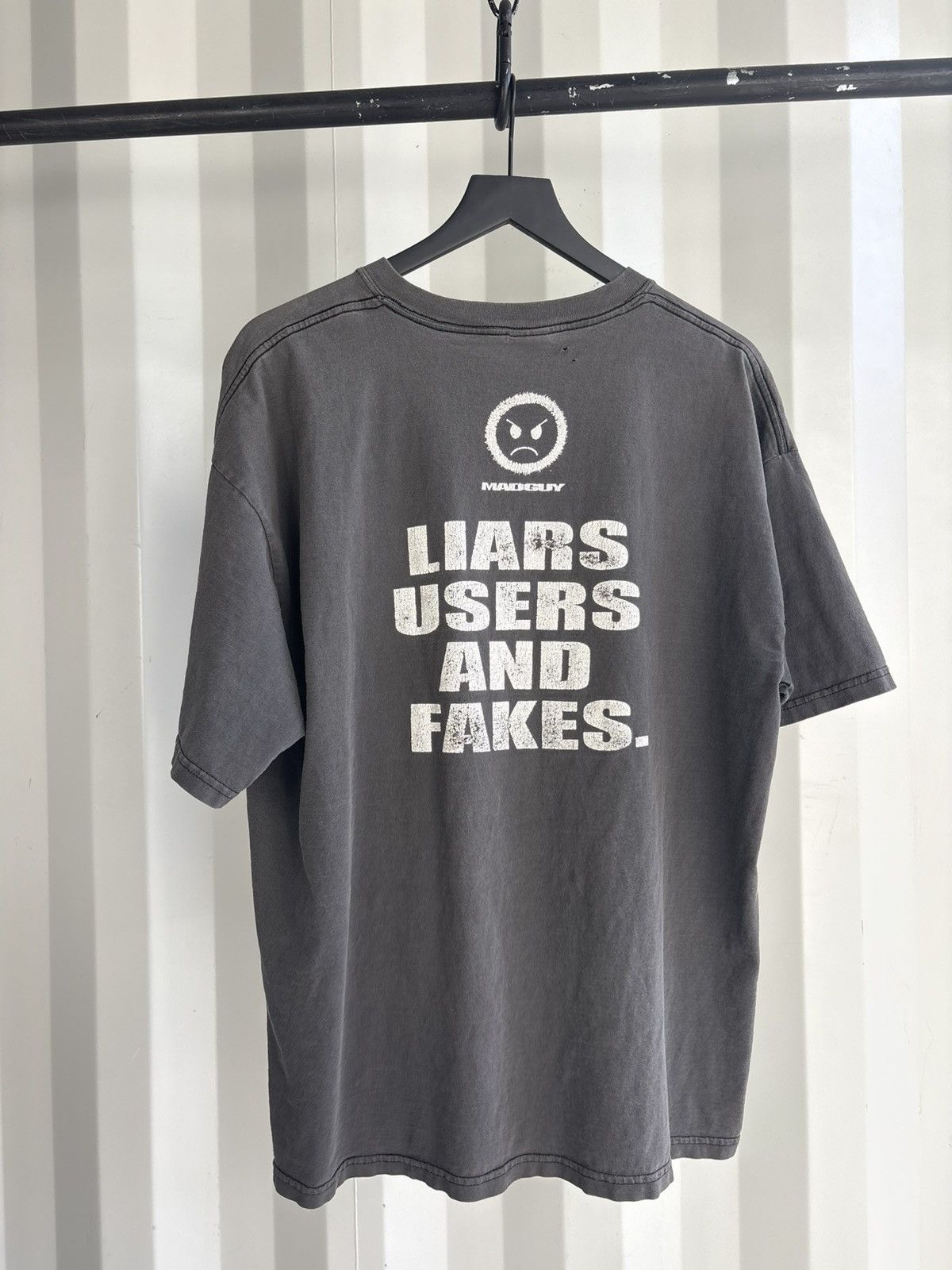 Vintage Vintage I Love LA Faded Distressed Shirt GRUNGE Band Size US XL / EU 56 / 4 - 3 Thumbnail