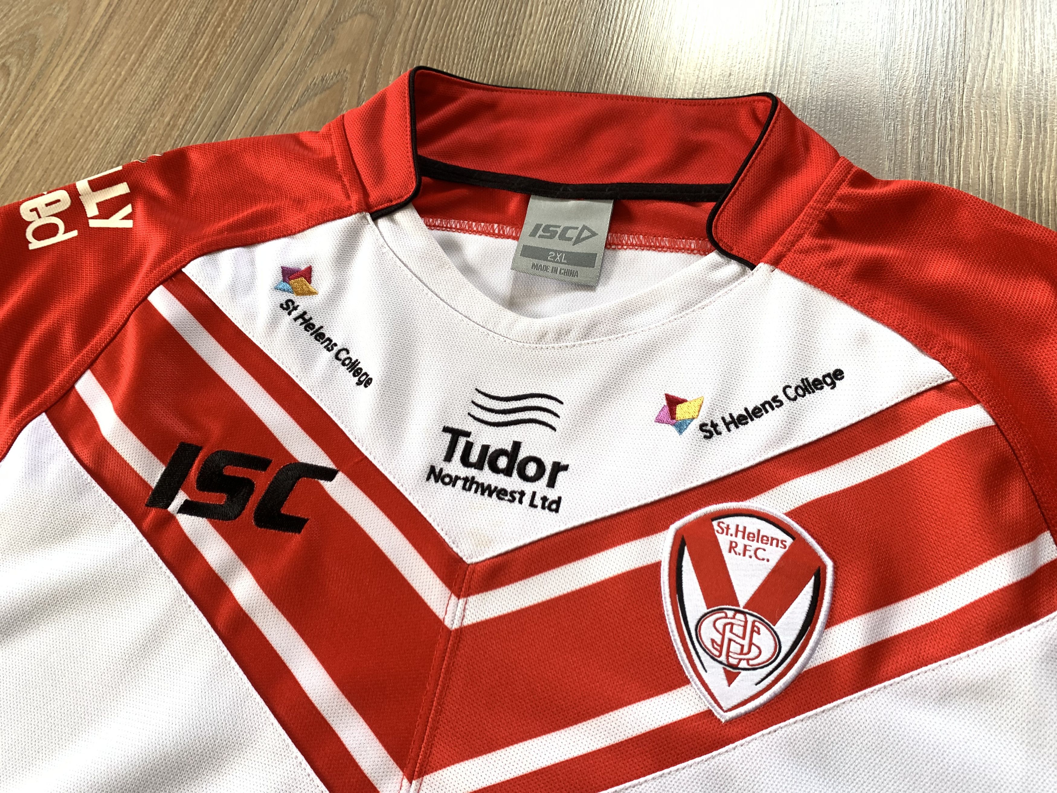 Vintage St. Helens RFC Rugby League 2014-15 Home Jersey ISC Size US XXL / EU 58 / 5 - 4 Thumbnail