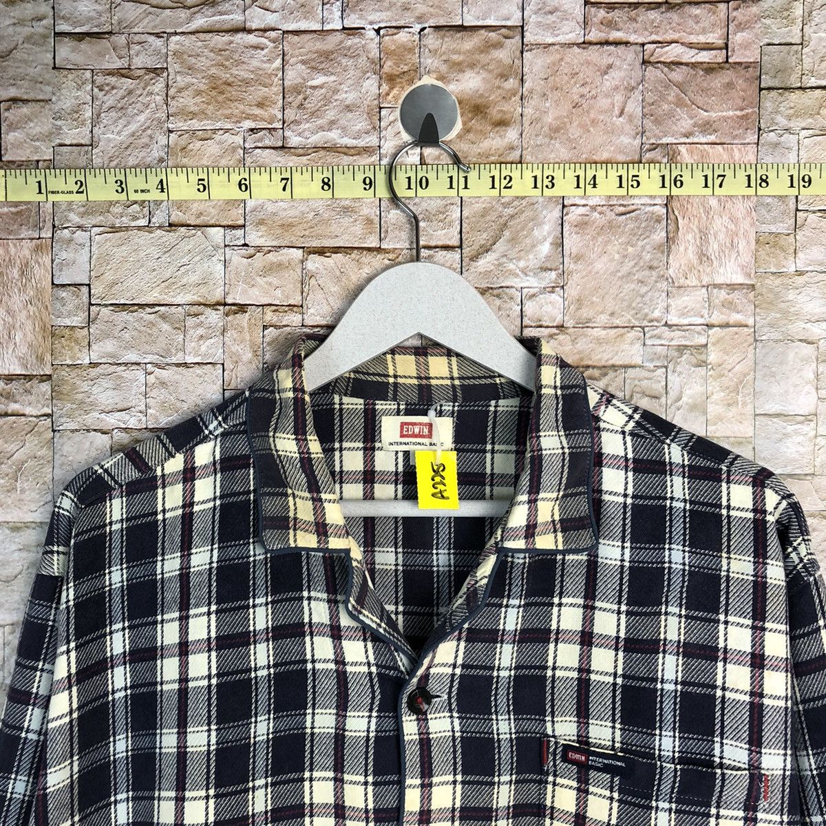 Edwin × Flannel Edwin Purple Checkred Flannel #A273 Size US L / EU 52-54 / 3 - 4 Thumbnail