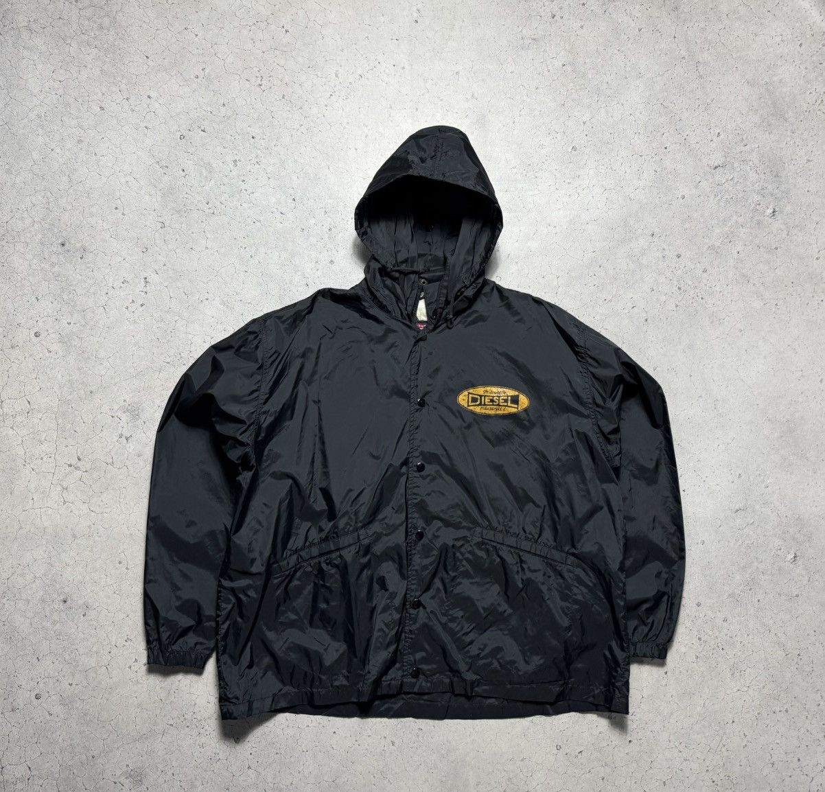 Diesel Diesel Industry Vintage 90’s Nylon Light Jacket Big Logo Size US M / EU 48-50 / 2 - 2 Thumbnail