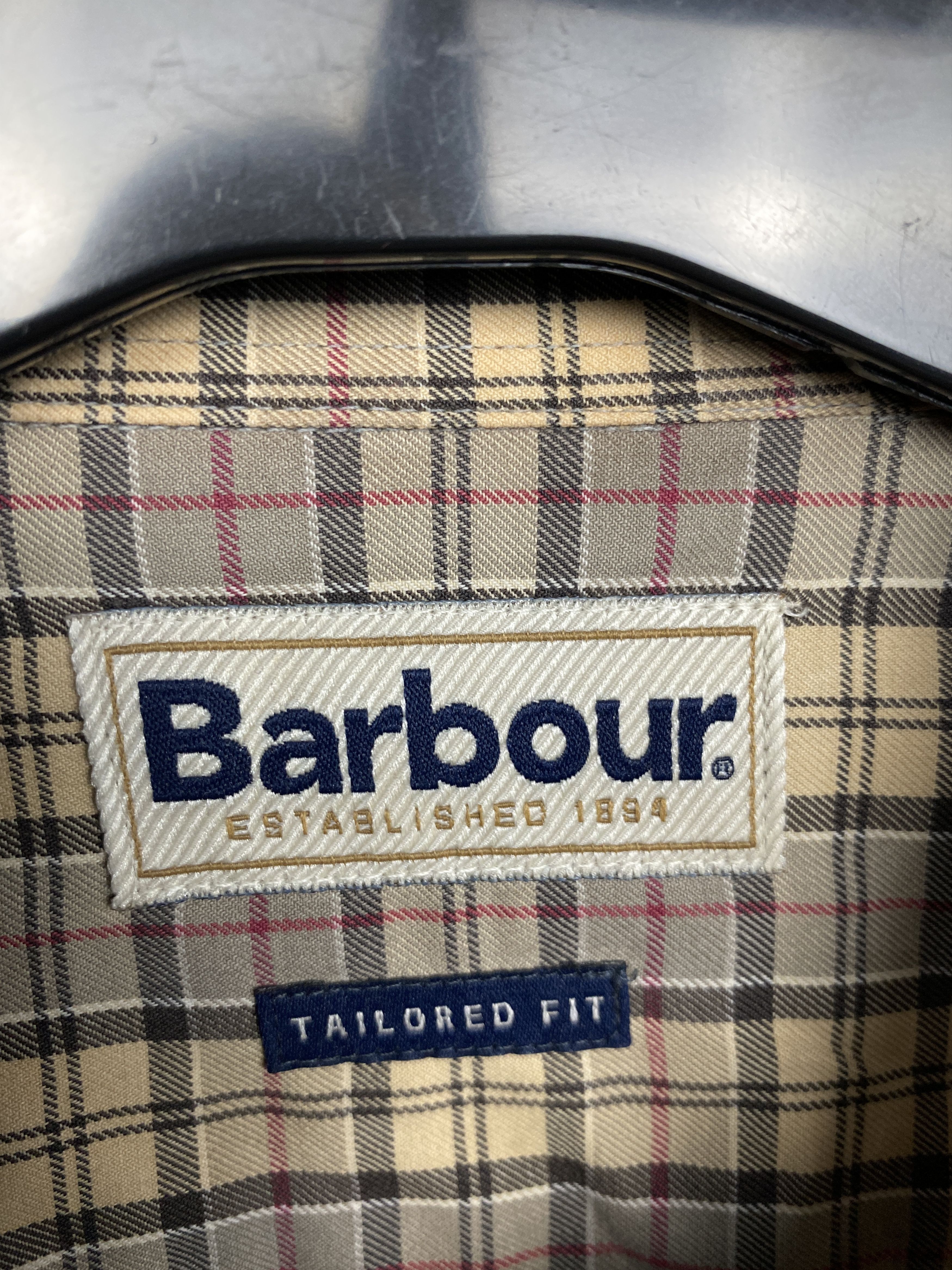 Barbour Barbour Vintage Mens Tartan Check Plaid Long Sleeve Shirt Size US M / EU 48-50 / 2 - 6 Thumbnail