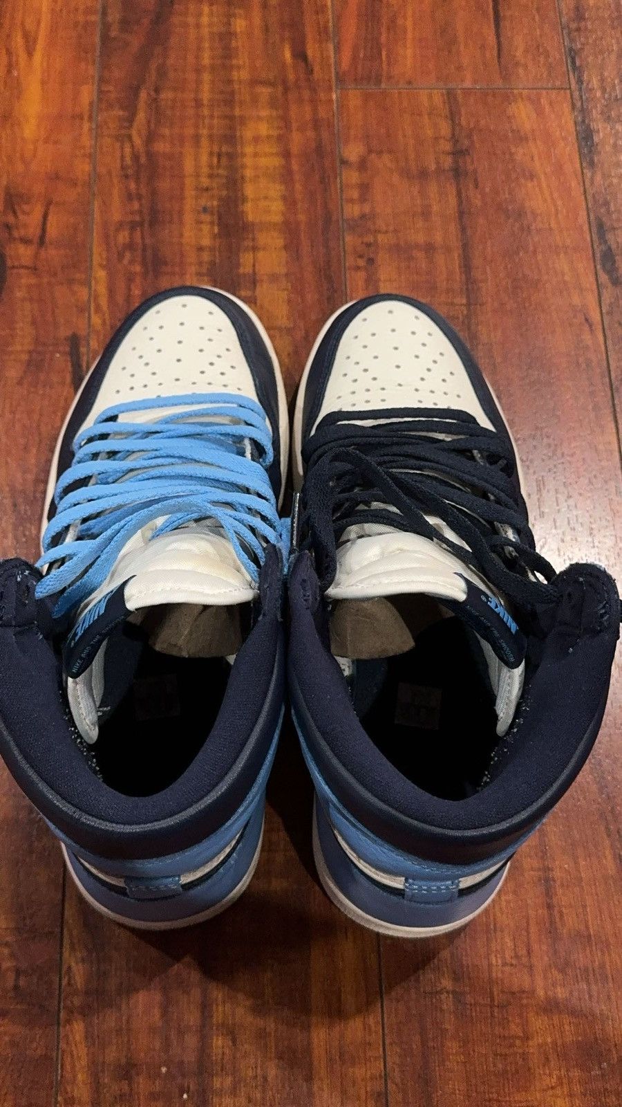 Jordan Brand × Nike Jordan 1 Retro High OG Obsidian Size US 8.5 / EU 41-42 - 12 Thumbnail
